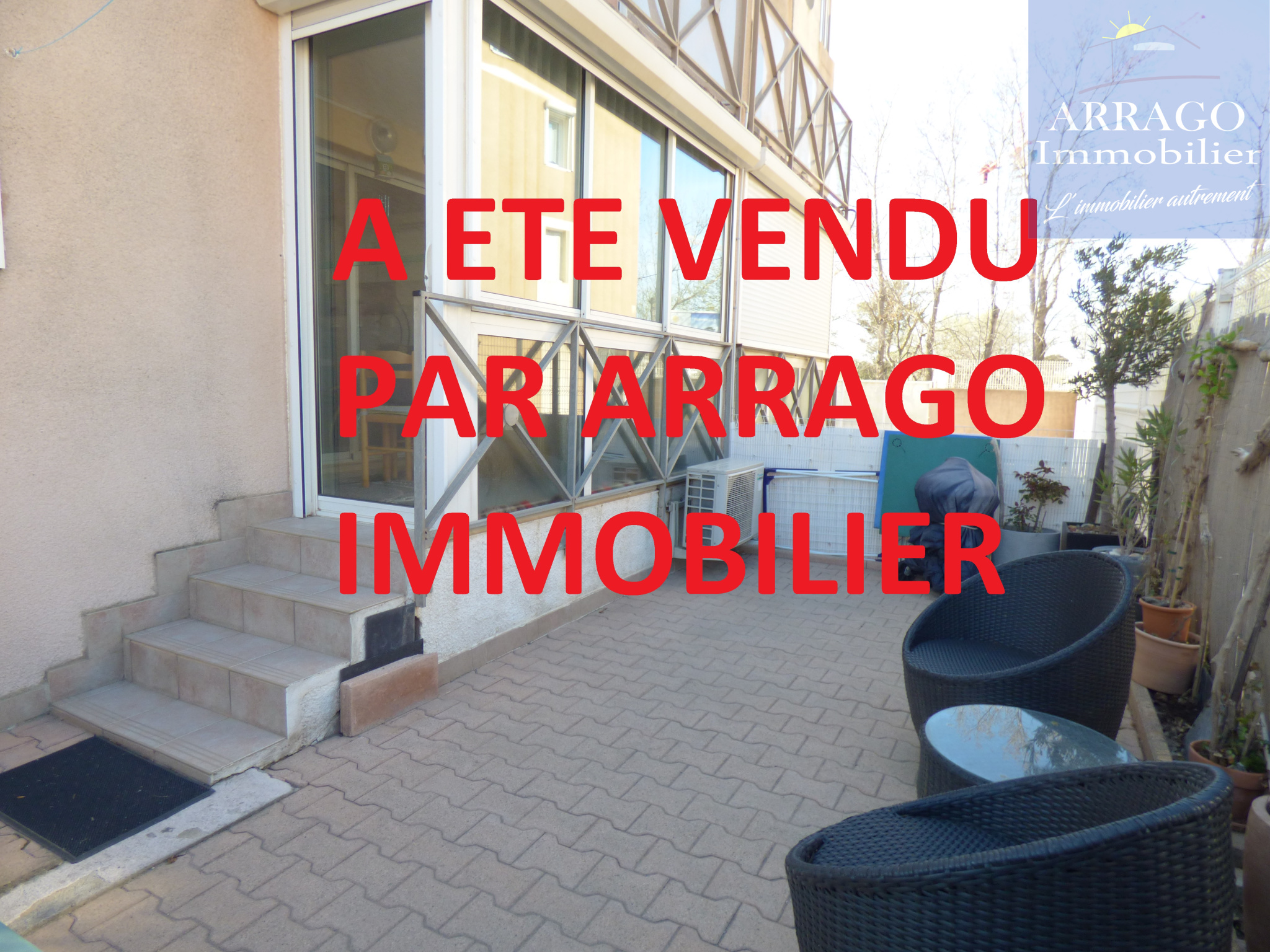Vente Appartement rez de jardin, 2 chambres, parking, proche mer ...